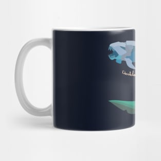 Minimalist Dunkleosteus Mug